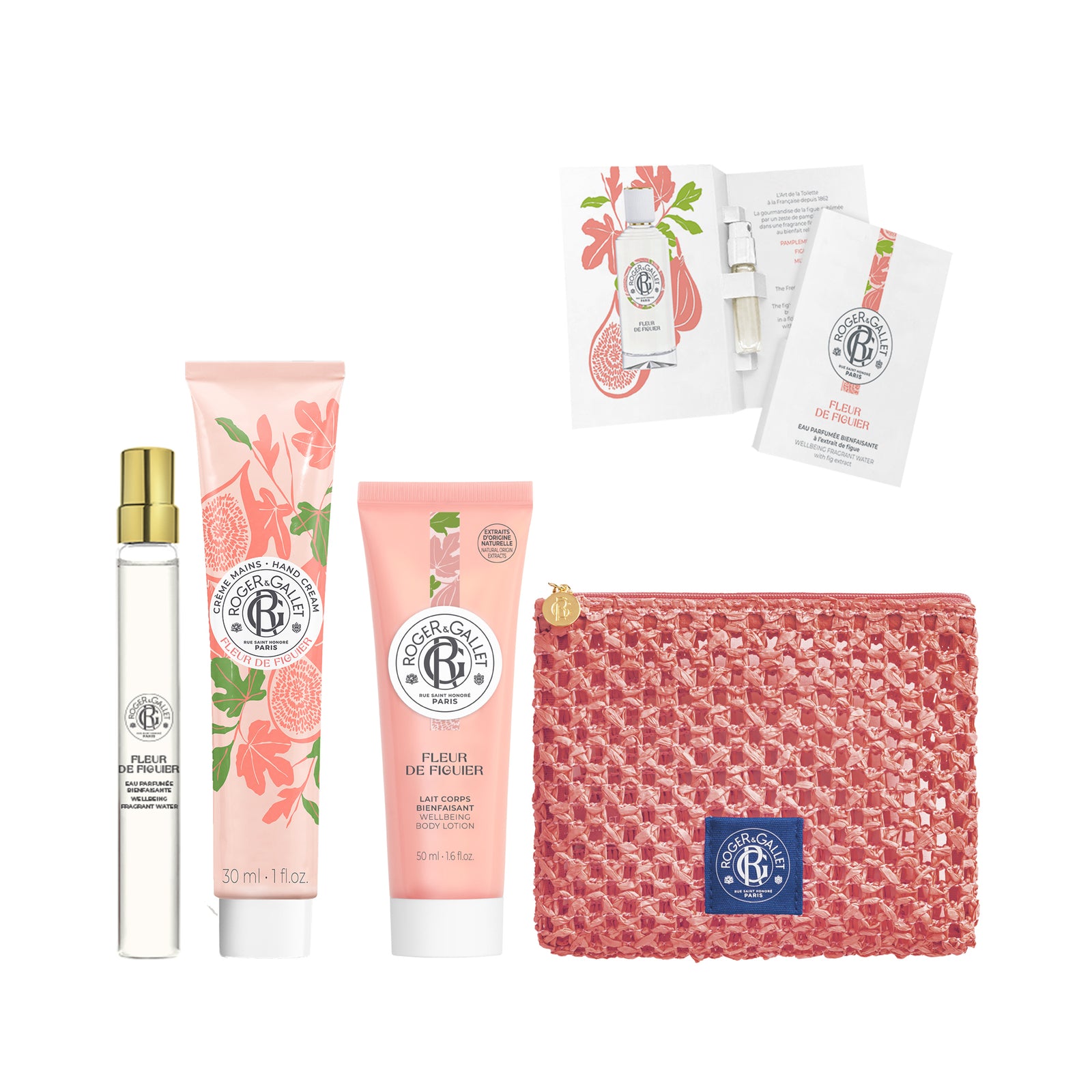 公式】ロジェ・ガレ フィグ ミニポーチ キット｜ROGER&GALLET｜香水